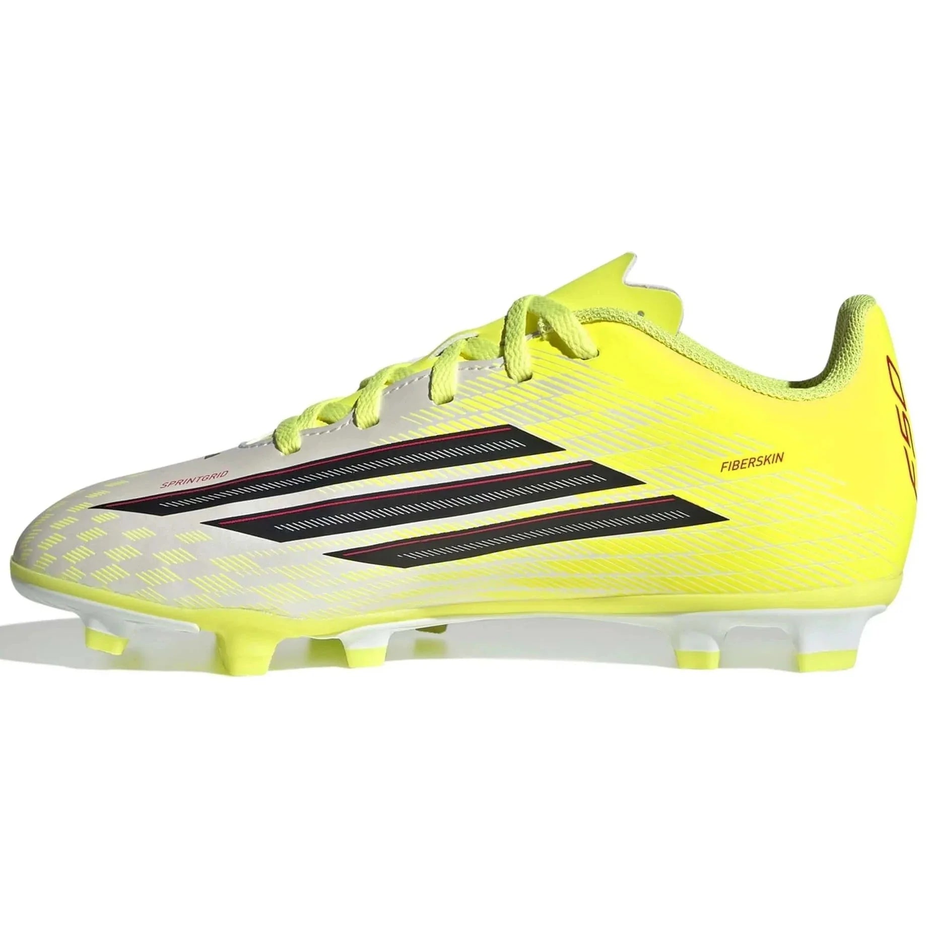 adidas Kids F50 Club Firm/Multi Ground Soccer Cleats - Born For Goals (SP26)