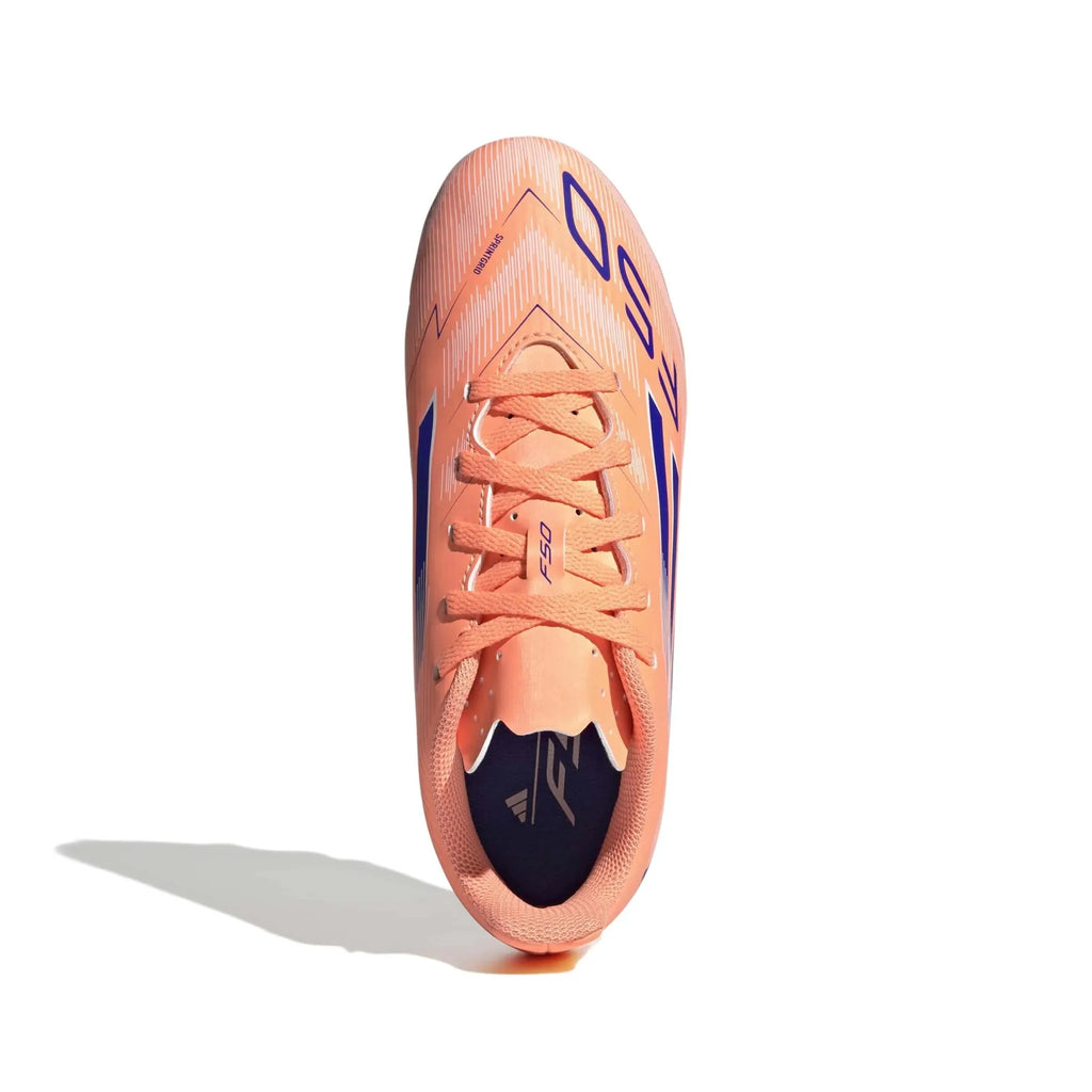 adidas Kids F50 Club Firm/Multi Ground Soccer Cleats - Coral Blaze Pack (FA25)