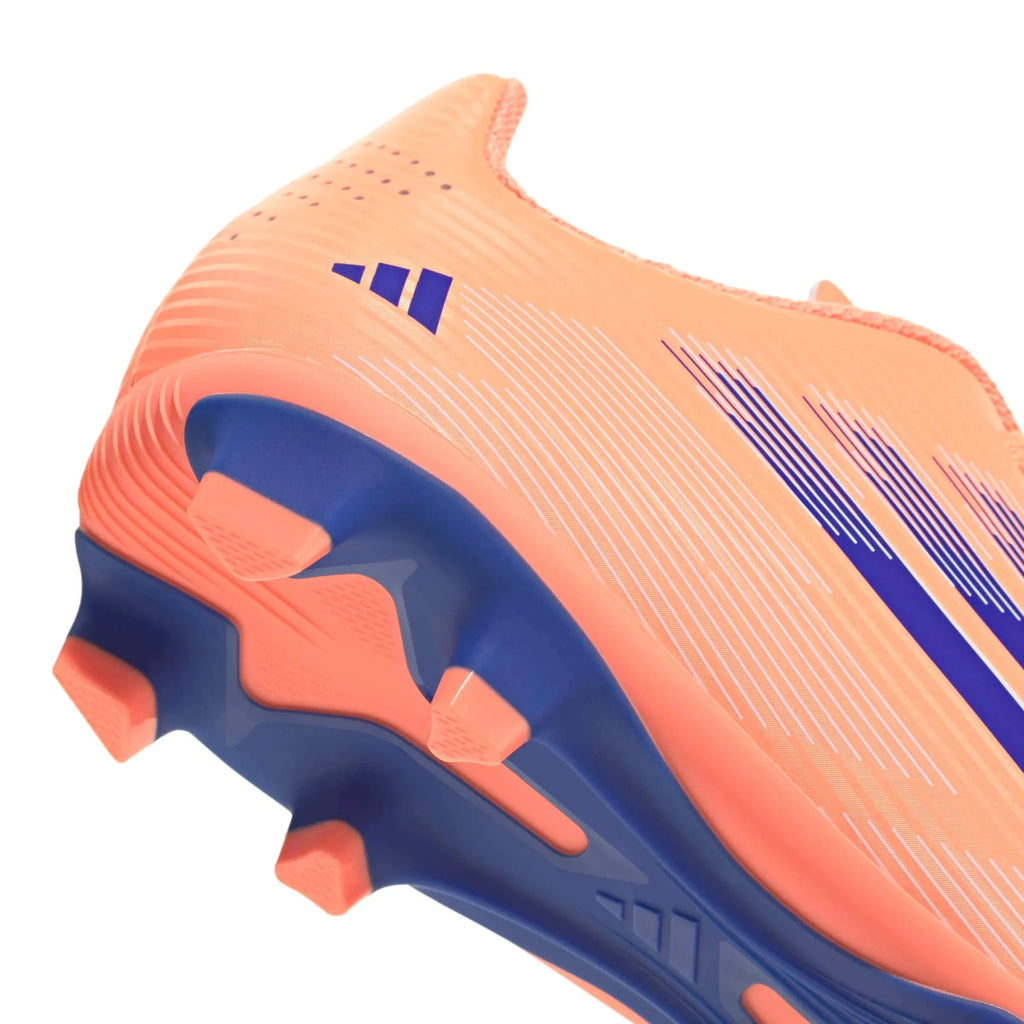 adidas Kids F50 Club Firm/Multi Ground Soccer Cleats - Coral Blaze Pack (FA25)