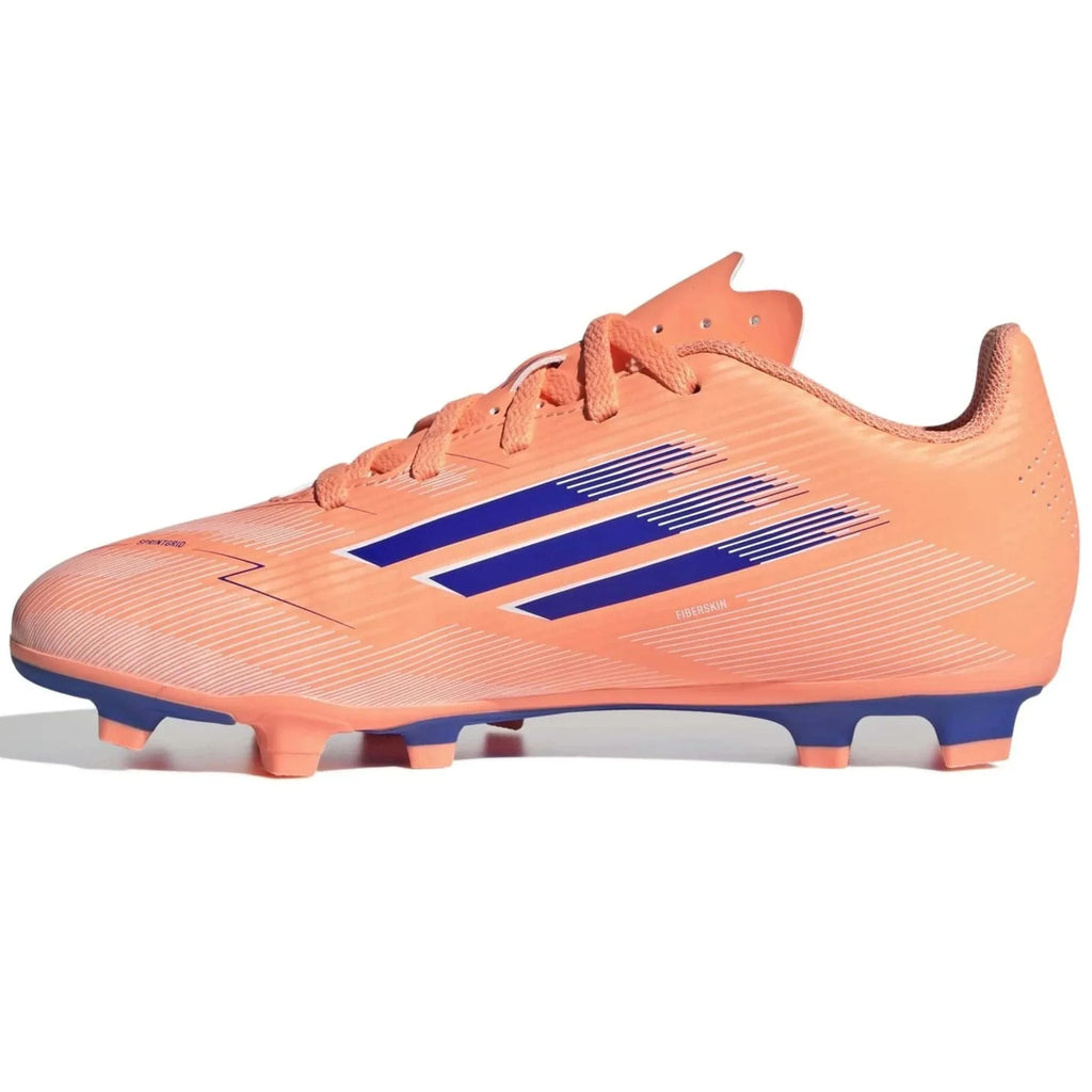 adidas Kids F50 Club Firm/Multi Ground Soccer Cleats - Coral Blaze Pack (FA25)