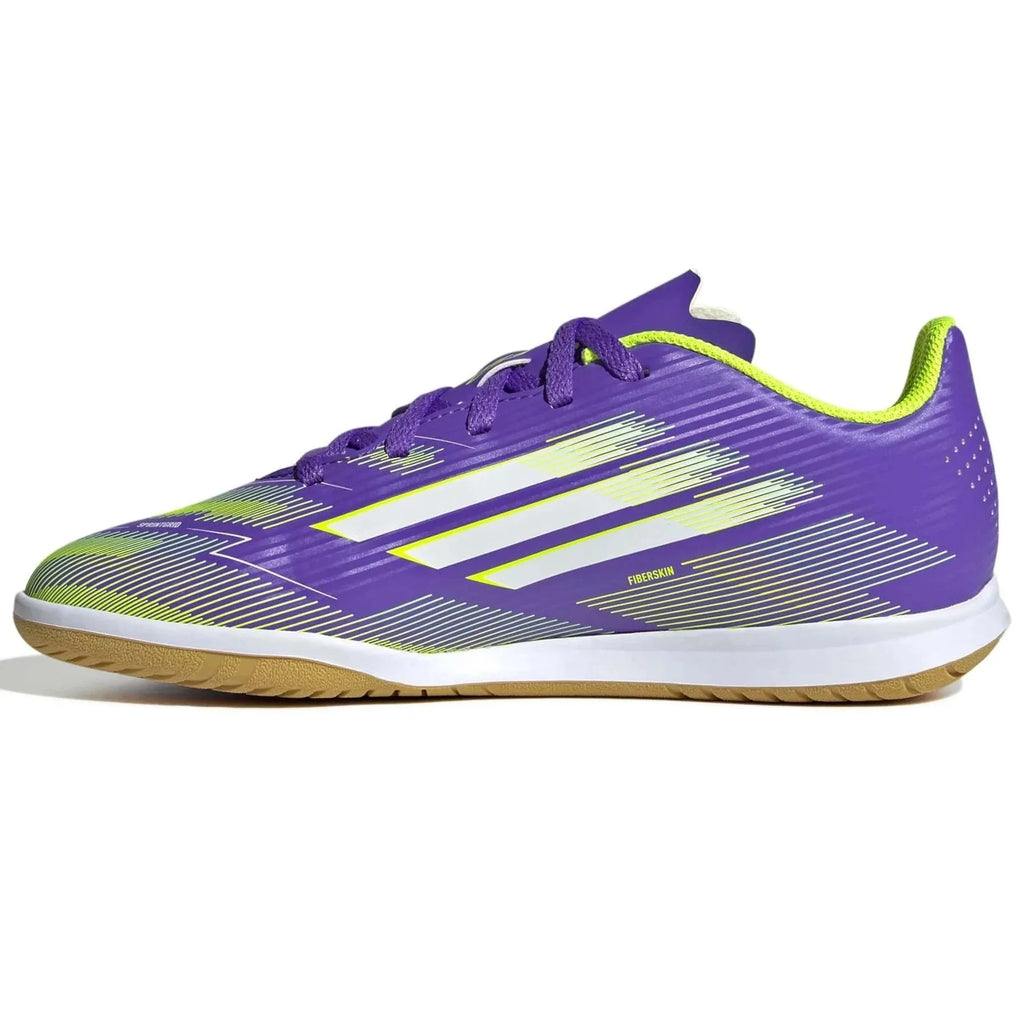 adidas Kid's F50 Club Indoor Soccer Shoes - Radiant Blaze Pack (FA25)