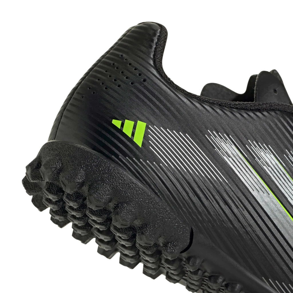 adidas Kid's F50 Club Turf Soccer Shoes - Electric Stealth Pack (FA25)
