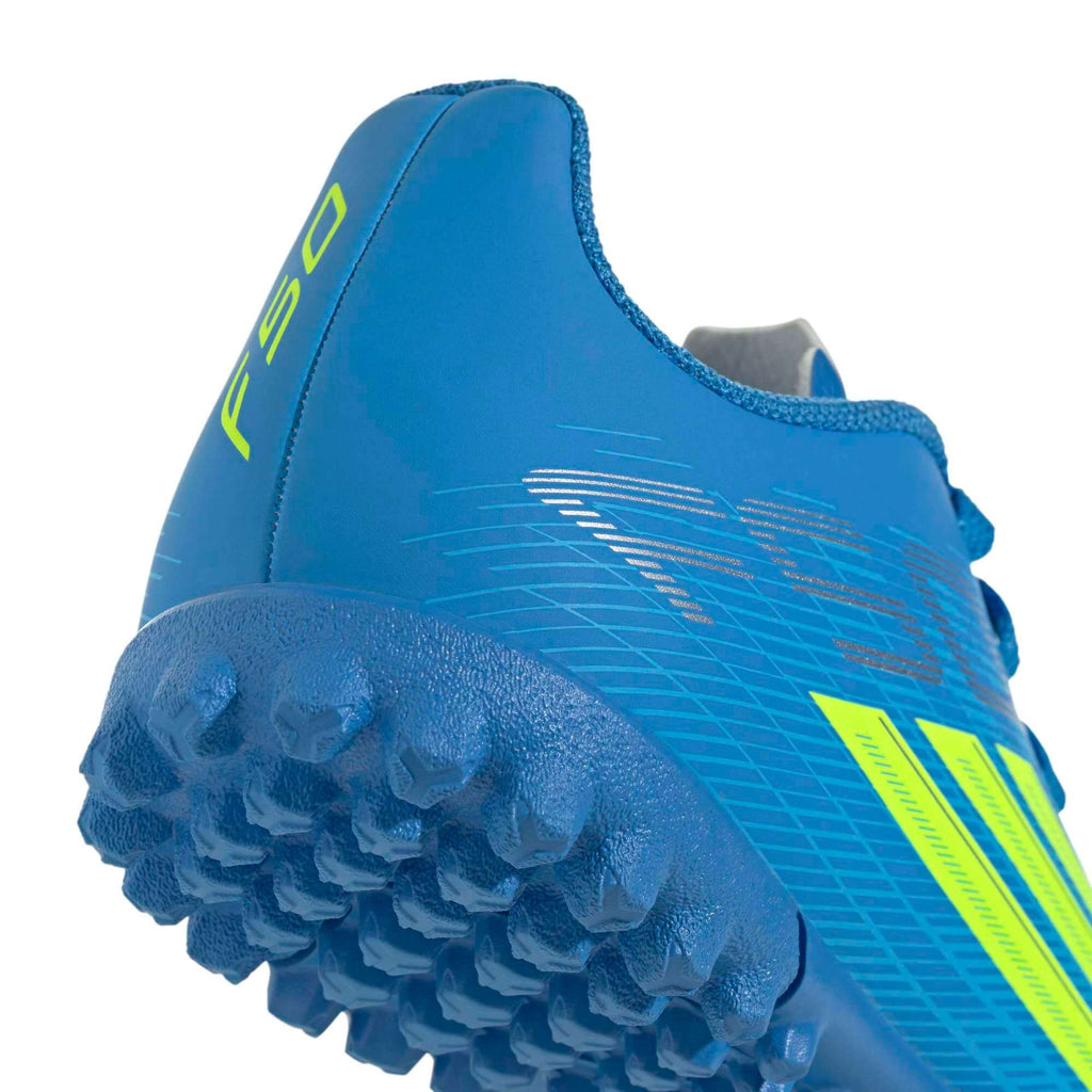 adidas Kids F50 Club Turf Soccer Shoes - Ice Cold PrecisIon Pack (SP26)