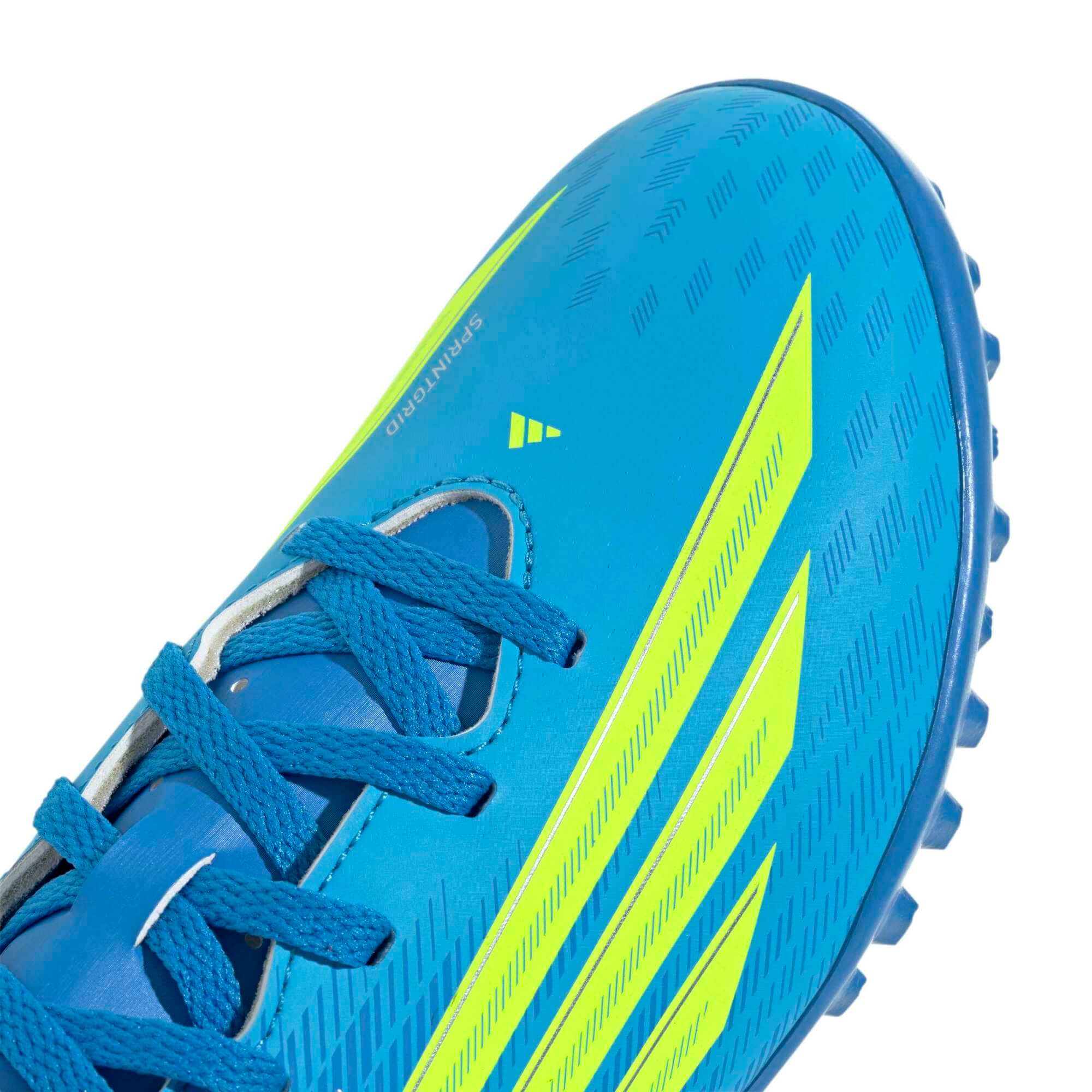 adidas Kids F50 Club Turf Soccer Shoes - Ice Cold PrecisIon Pack (SP26)