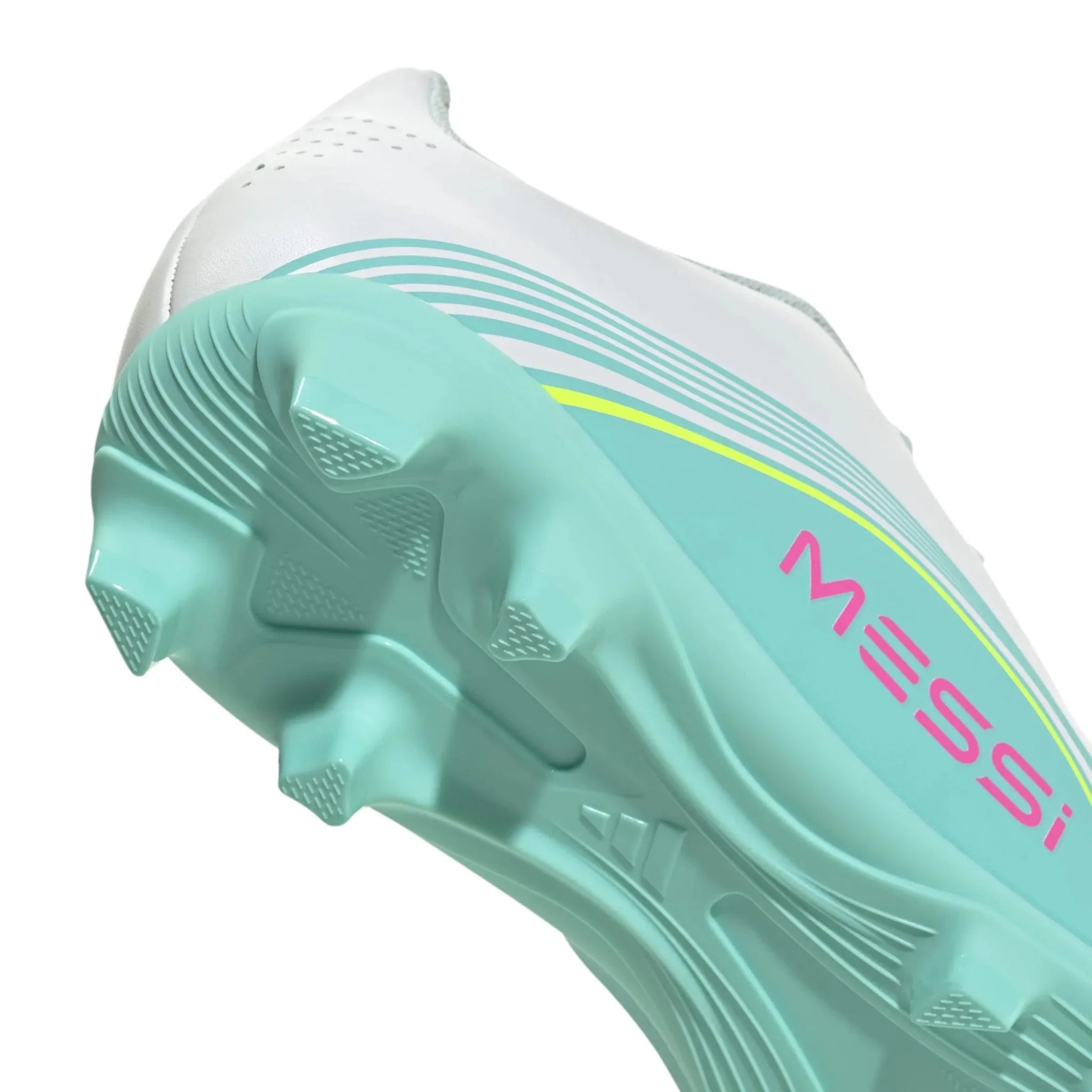 adidas Kids F50 Messi Club Firm/Multi Ground Soccer Cleats - Messi Aurora Radiante Pack (SP26)