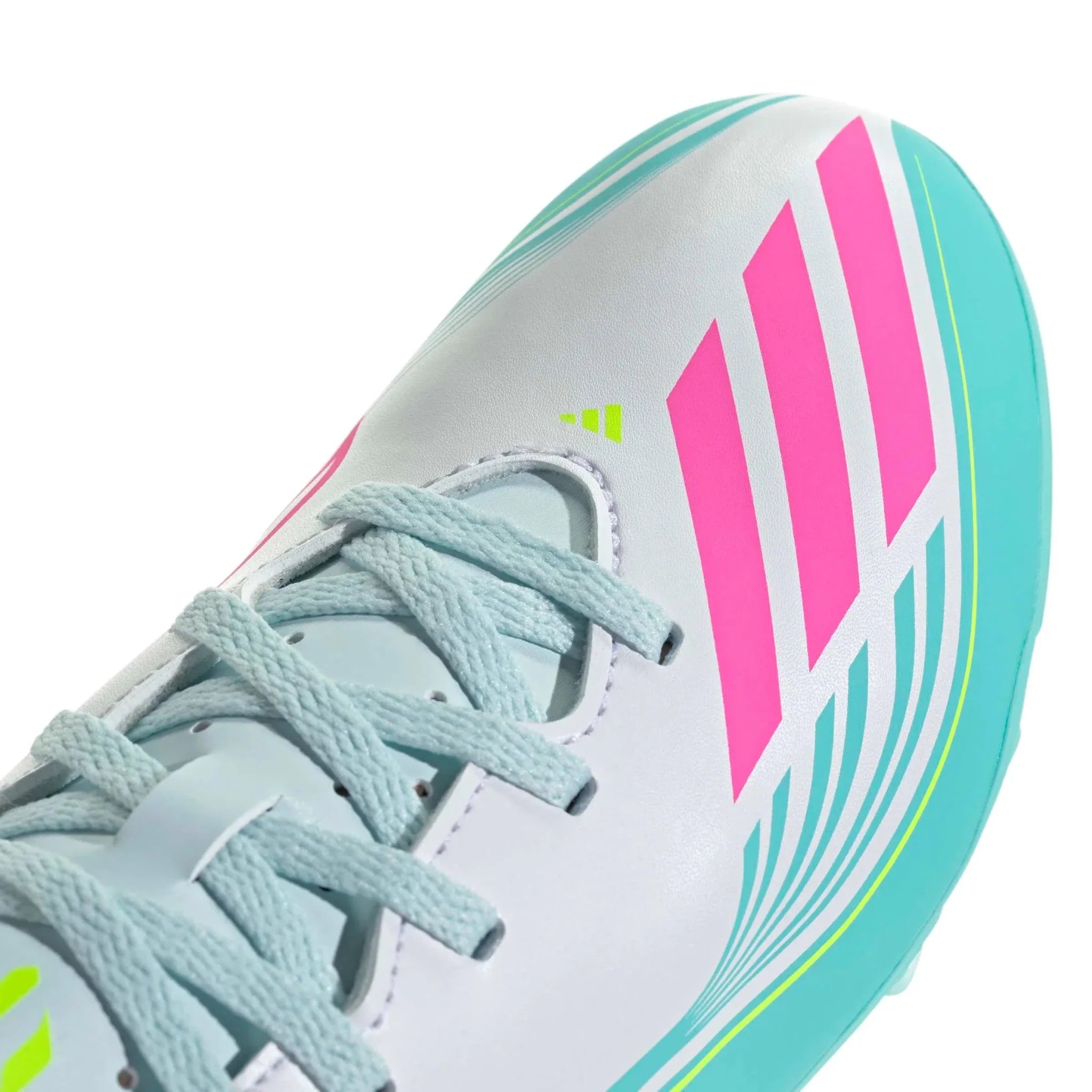 adidas Kids F50 Messi Club Firm/Multi Ground Soccer Cleats - Messi Aurora Radiante Pack (SP26)