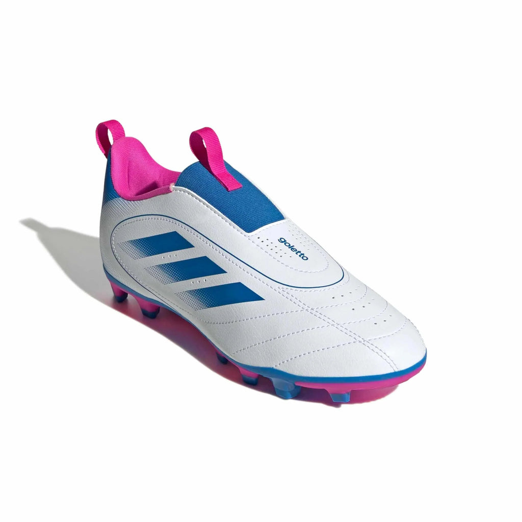 adidas Kid's Goletto IX Laceless Firm/Multi Ground Soccer Cleats