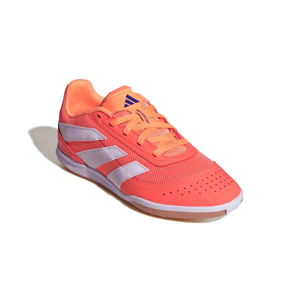 adidas Kids Predator Club Sala Indoor Soccer Shoes - Coral Blaze Pack (FA25)