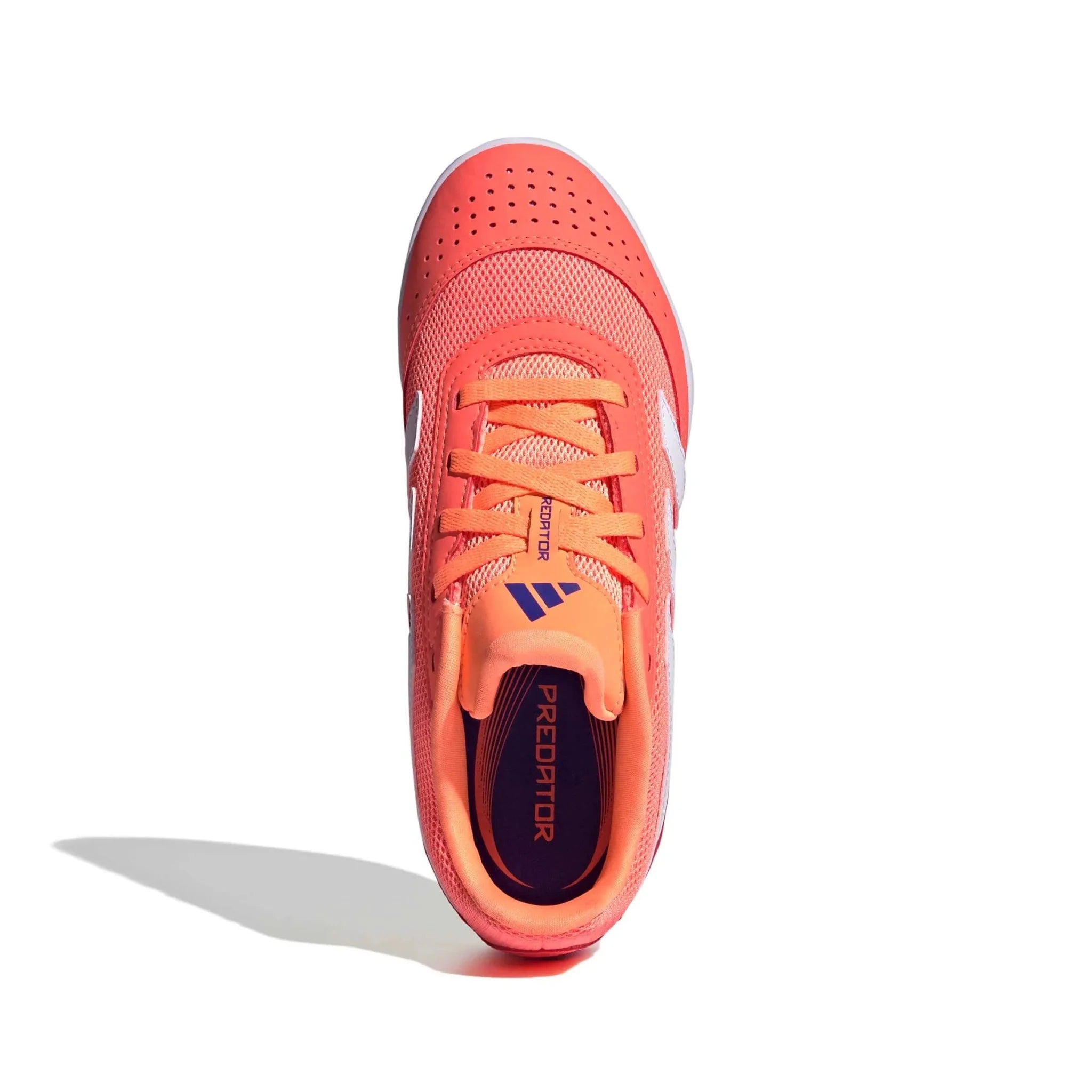 adidas Kids Predator Club Sala Indoor Soccer Shoes - Coral Blaze Pack (FA25)