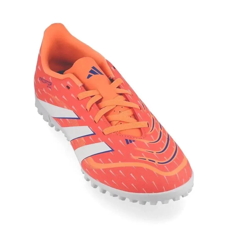 adidas Kids Predator Club Turf Soccer Shoes - Coral Blaze Pack (FA25)