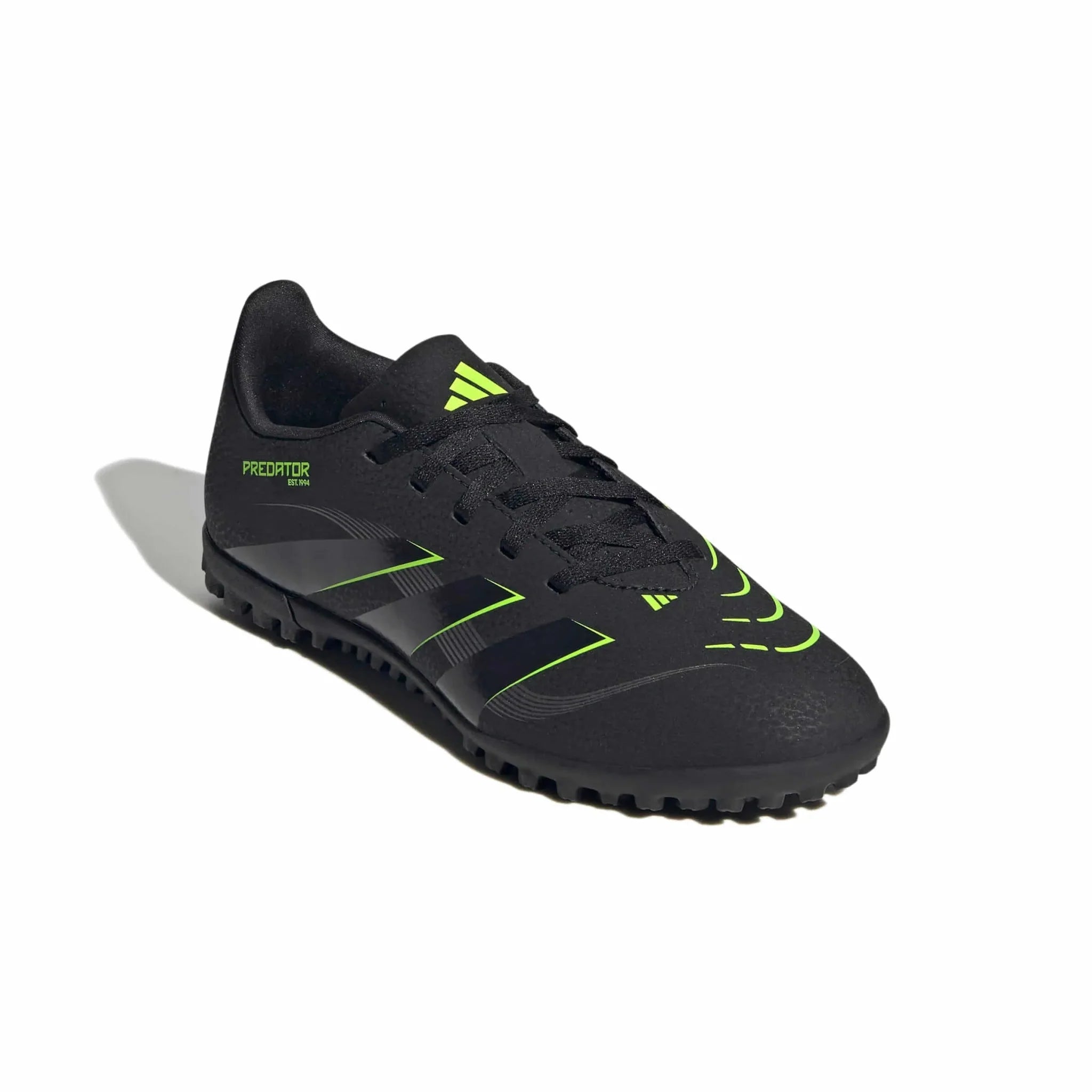 adidas Kids Predator Club Turf Soccer Shoes - Electric Stealth Pack (FA25)
