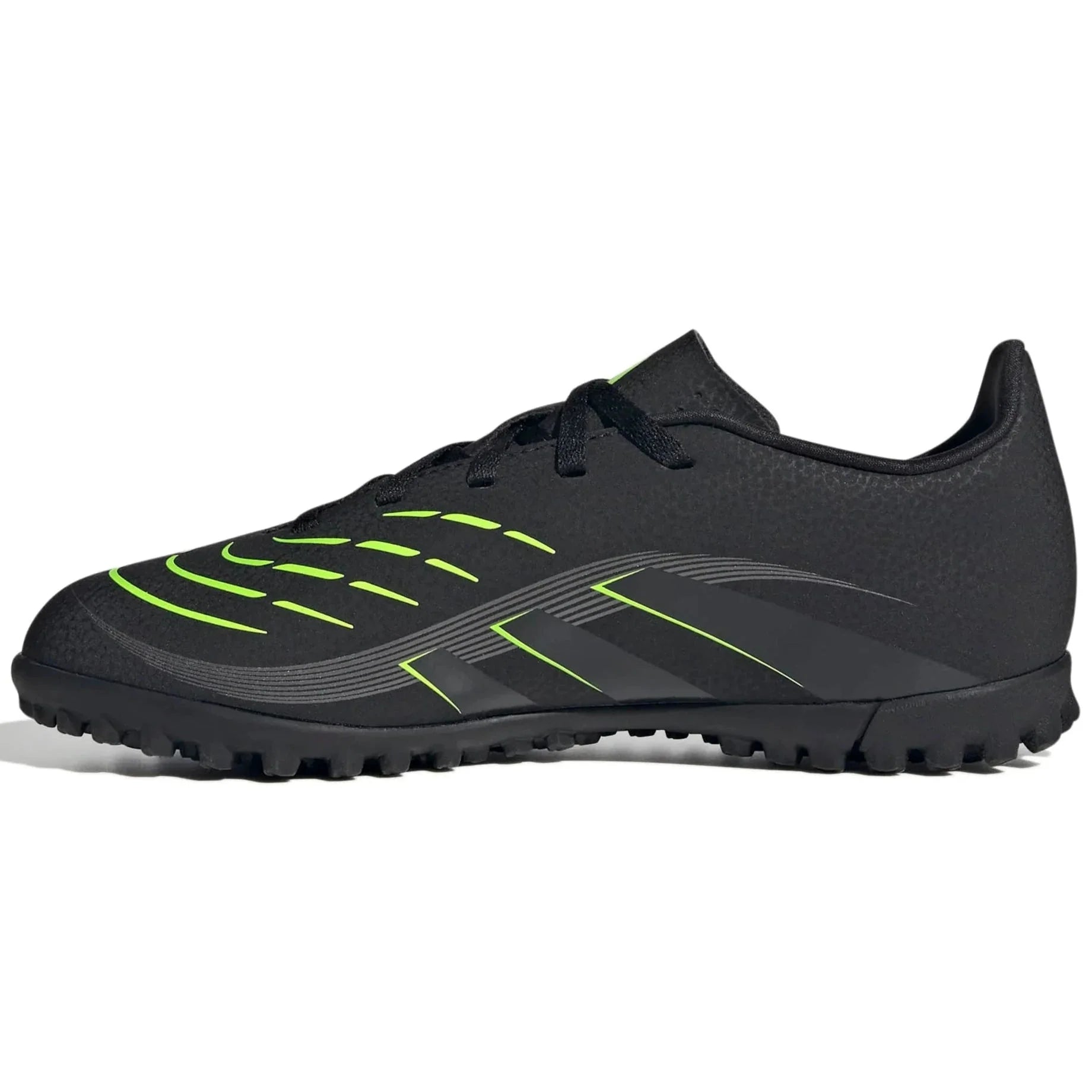adidas Kids Predator Club Turf Soccer Shoes - Electric Stealth Pack (FA25)