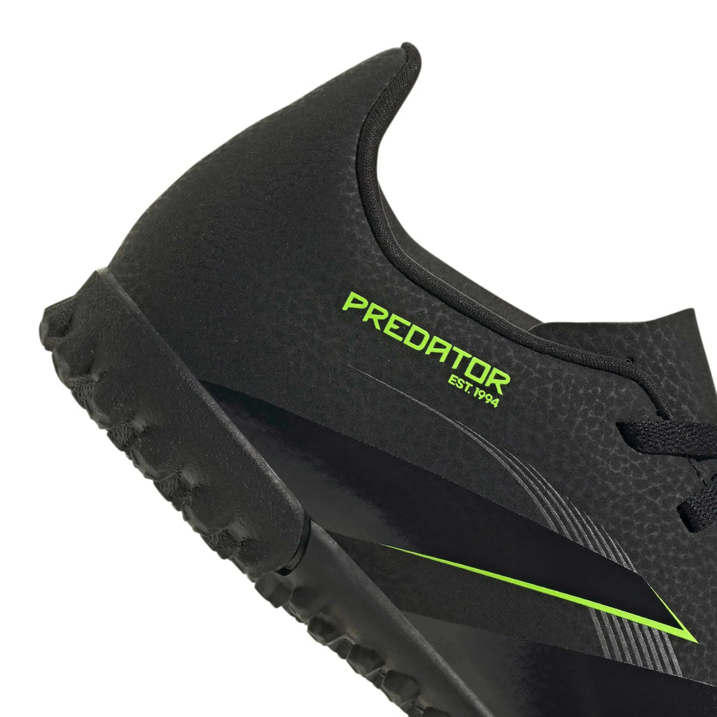 adidas Kids Predator Club Turf Soccer Shoes - Electric Stealth Pack (FA25)