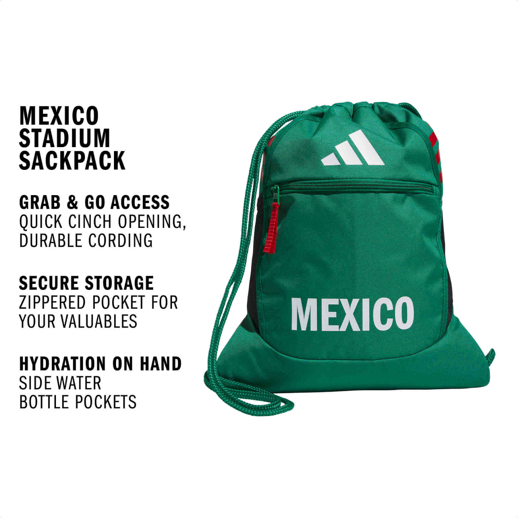 adidas Mexico Stadium Sackpack