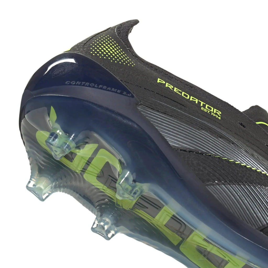 adidas Predator Elite Firm Ground Soccer Cleats - Electric Stealth Pack (FA25)