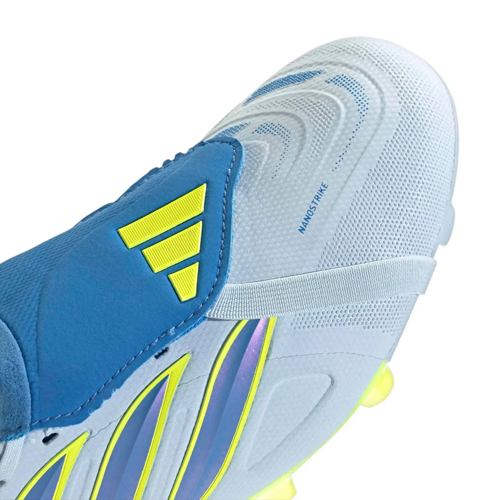 adidas Predator League Fold-Over Tongue Firm Ground Soccer Cleats - Ice Cold Precision Pack (SP26)