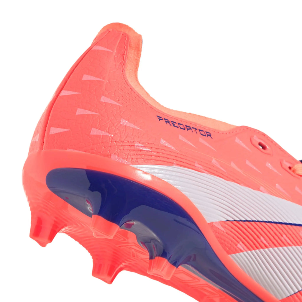 adidas Predator League Fold-Over Tongue Firm/Multi Ground Soccer Cleats - Coral Blaze Pack (FA25)
