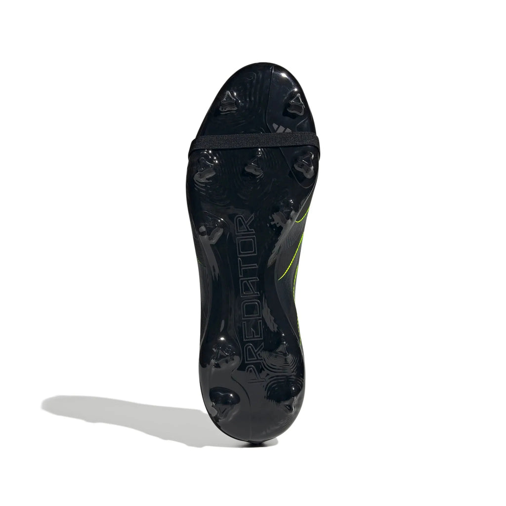adidas Predator League Fold-Over Tongue Firm/Multi Ground Soccer Cleats - Electric Stealth Pack (FA25)
