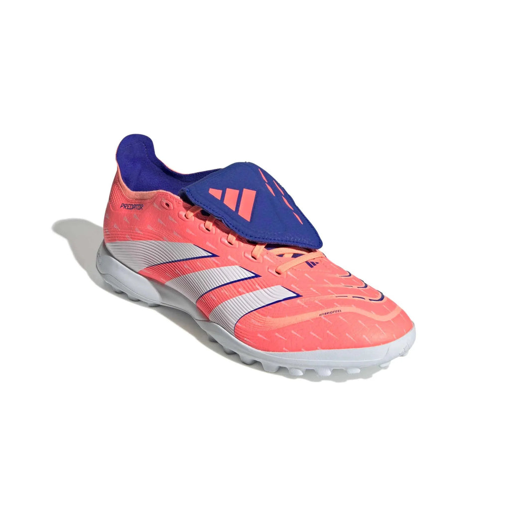 adidas Predator League Fold-Over Tongue Turf Soccer Shoes - Coral Blaze Pack (FA25)