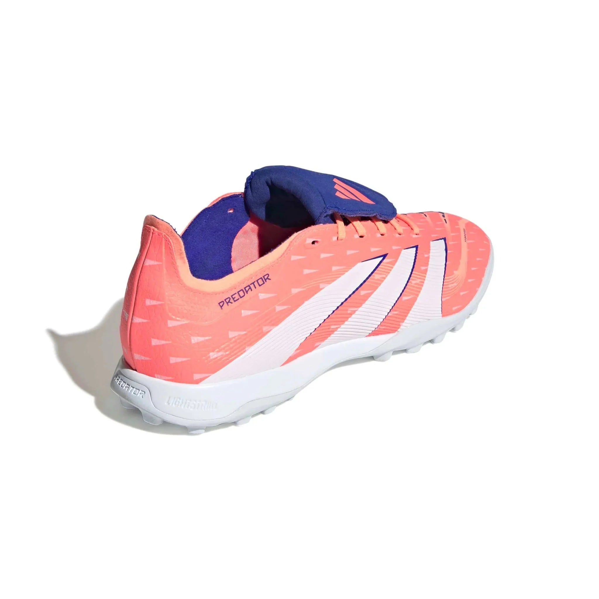 adidas Predator League Fold-Over Tongue Turf Soccer Shoes - Coral Blaze Pack (FA25)