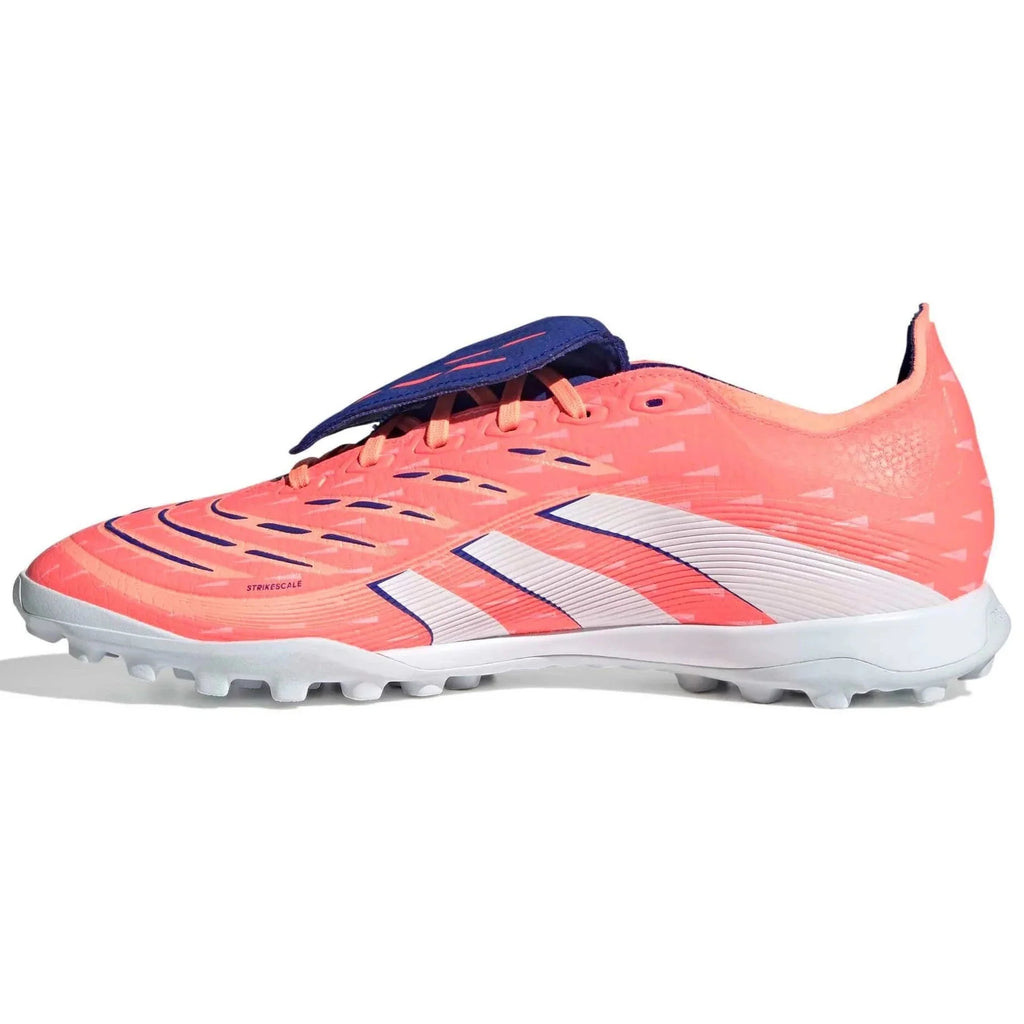 adidas Predator League Fold-Over Tongue Turf Soccer Shoes - Coral Blaze Pack (FA25)