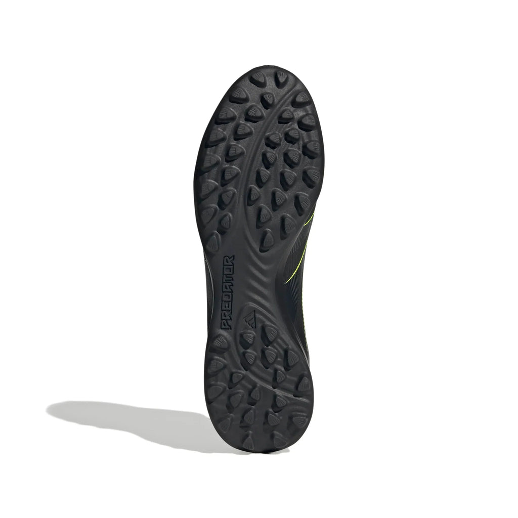 adidas Predator League Fold-Over Tongue Turf Soccer Shoes - Electric Stealth Pack (FA25)