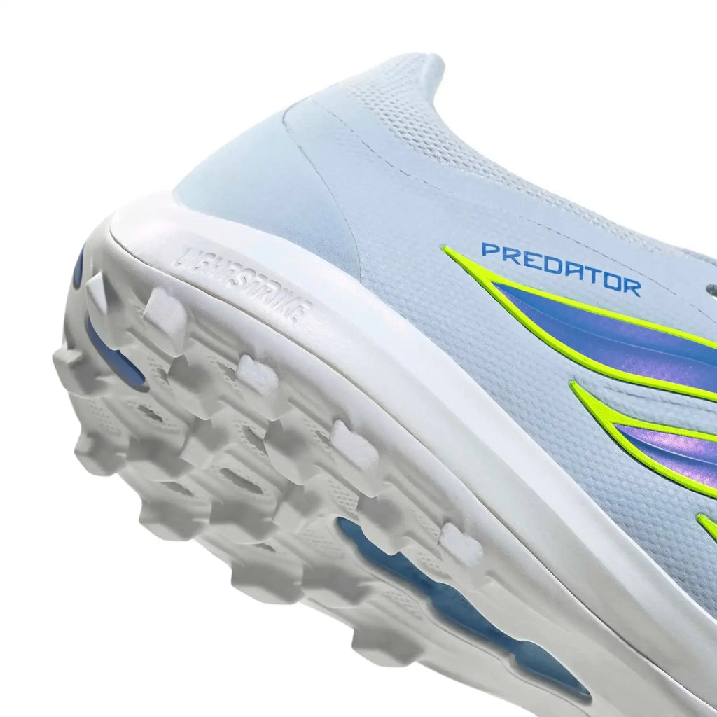 adidas Predator League Fold-Over Tongue Turf Soccer Shoes - Ice Cold Precision Pack (SP26)