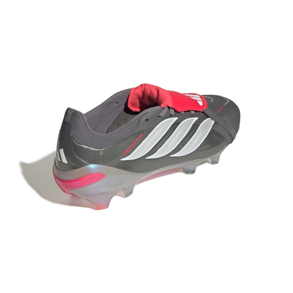 adidas Predator Pro Fold-Over Tongue Firm Ground Soccer Cleats - Finishers Steel Pack (SP26)