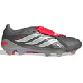 adidas Predator Pro Fold-Over Tongue Firm Ground Soccer Cleats - Finishers Steel Pack (SP26)