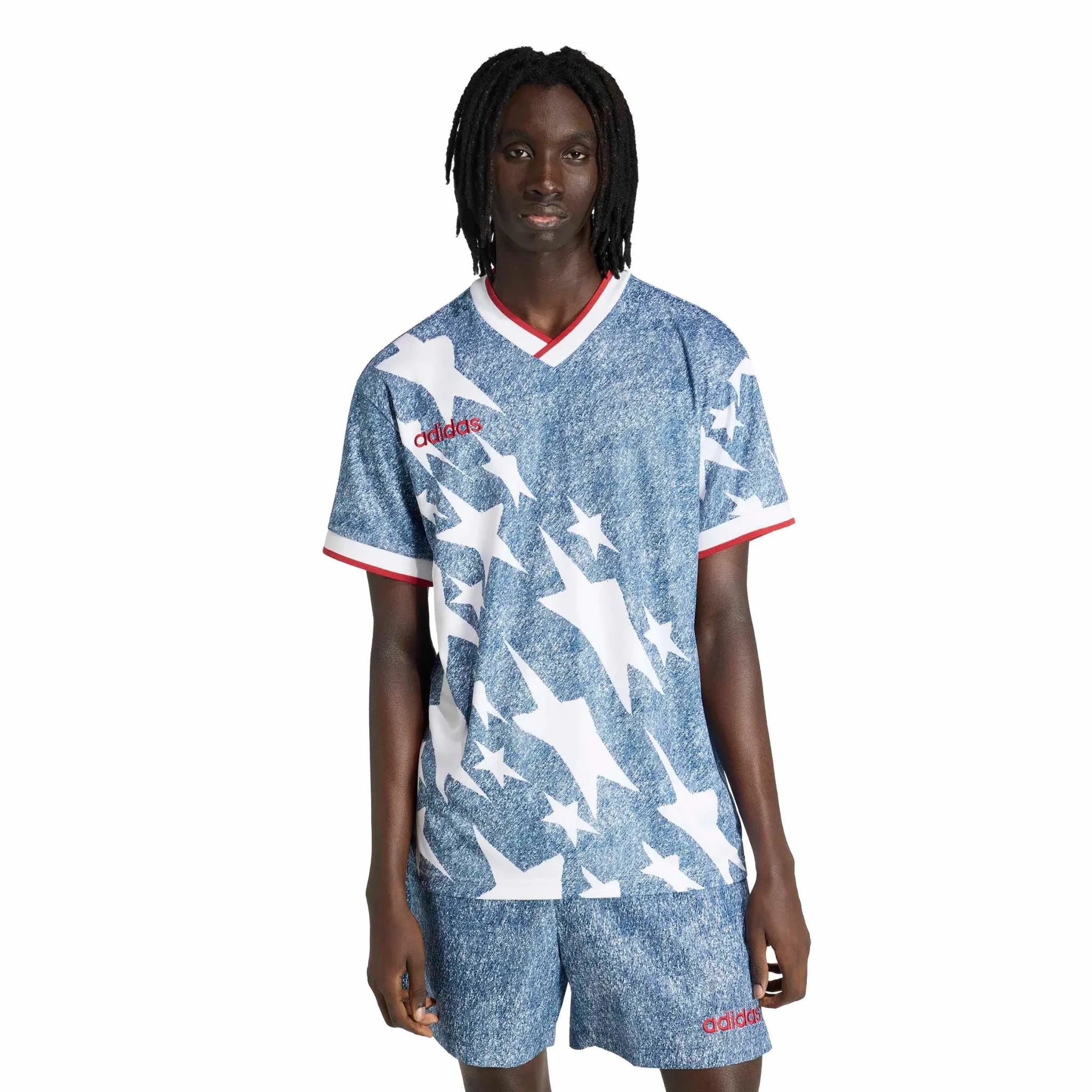 adidas USA Men's Denim Graphic Jersey