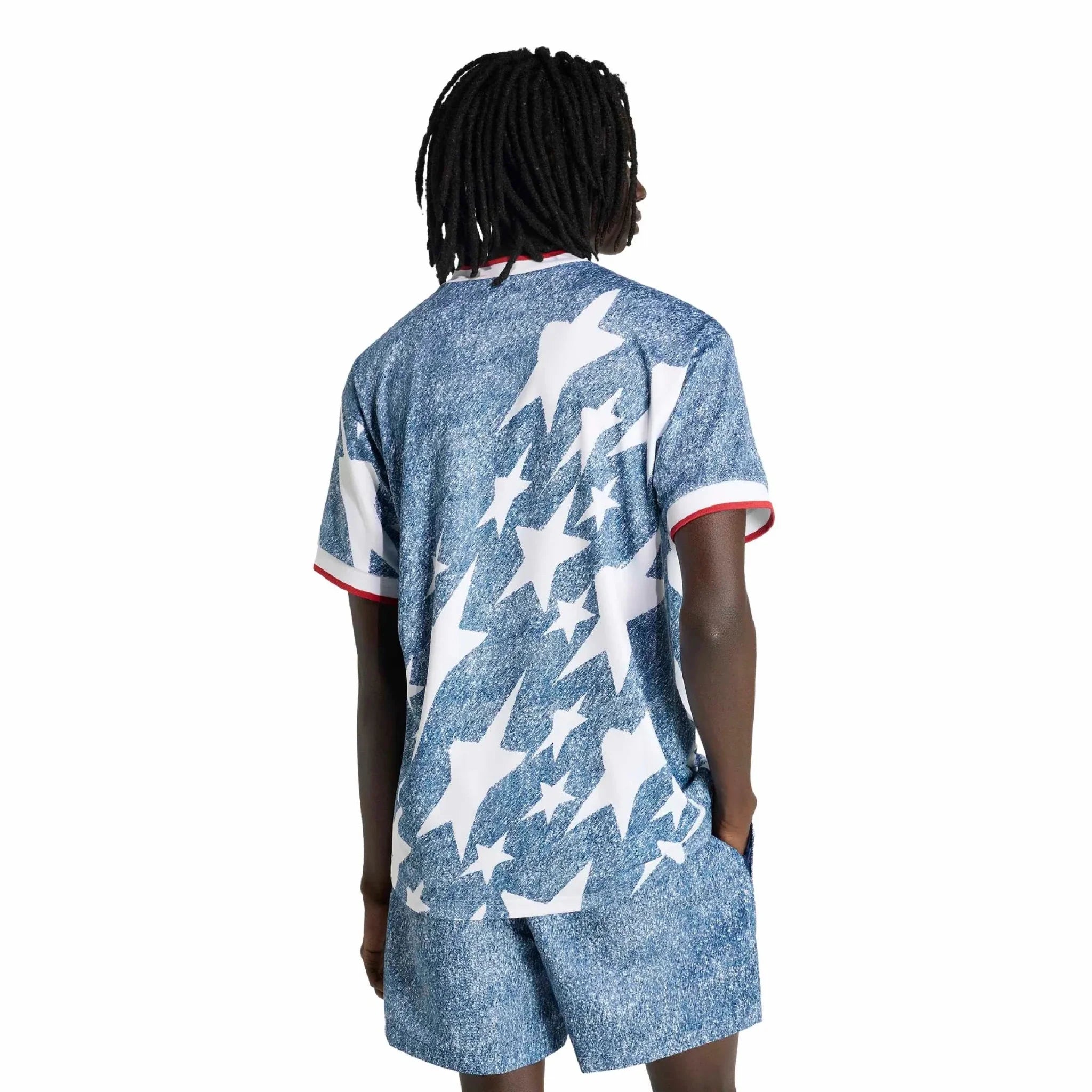 adidas USA Men's Denim Graphic Jersey