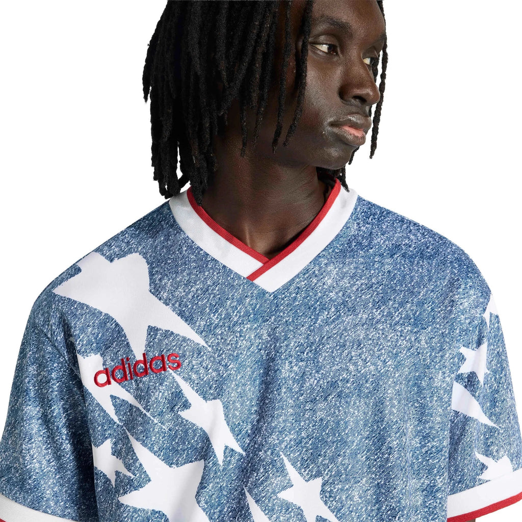 adidas USA Men's Denim Graphic Jersey