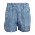 adidas USA Men's Denim Graphic Shorts