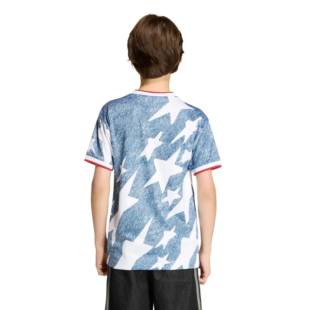 adidas USA Youth Denim Graphic Jersey