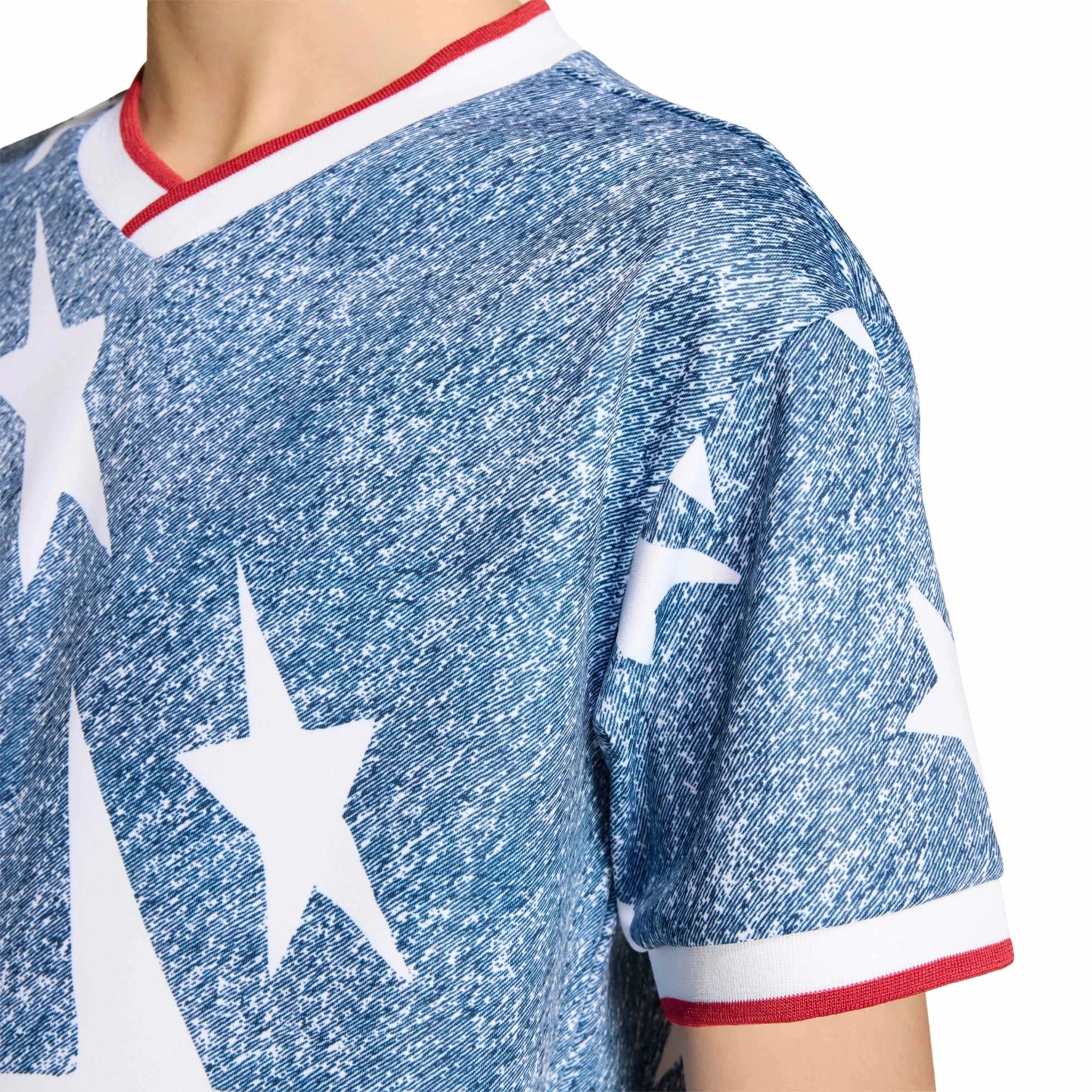 adidas USA Youth Denim Graphic Jersey