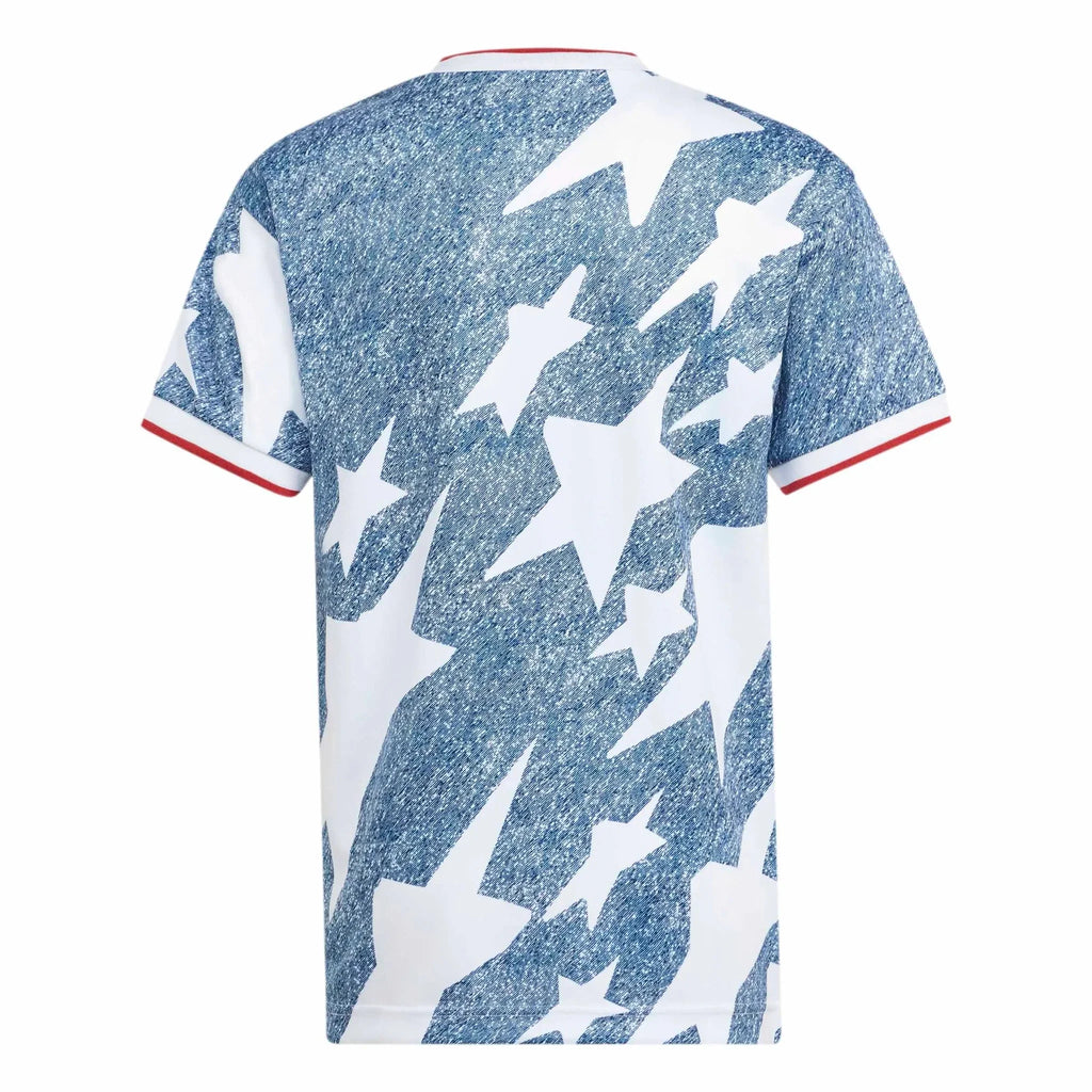 adidas USA Youth Denim Graphic Jersey
