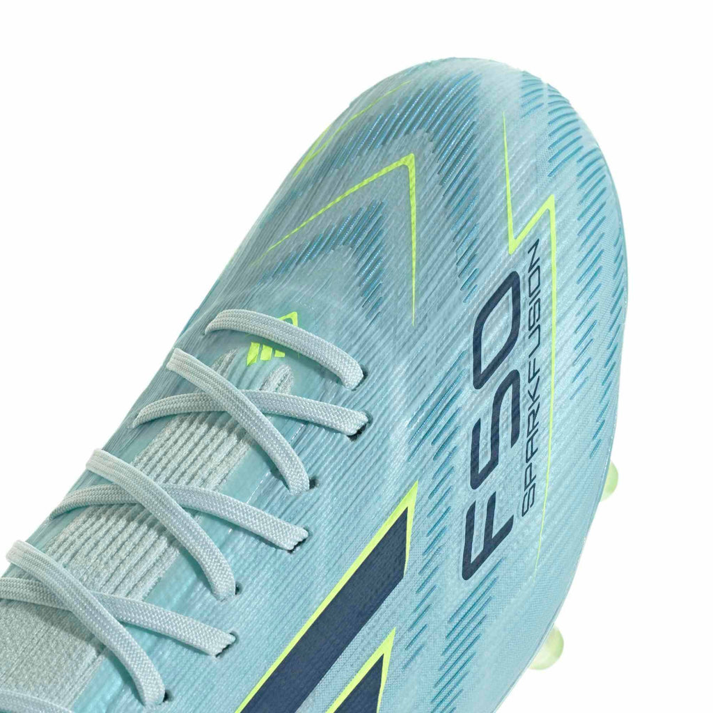 adidas Women's F50 Sparkfusion Elite Firm/Artificial Ground Soccer Cleats - Ice Cold Precision Pack (SP26)