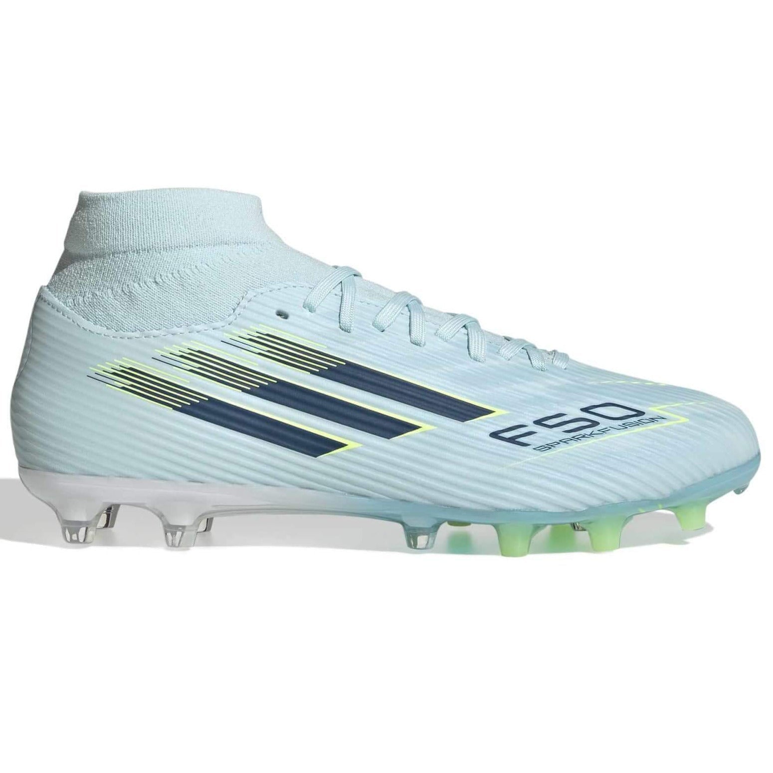 adidas Women's F50 Sparkfusion League Firm/Artificial Ground Soccer Cleats - Ice Cold Precision Pack (SP26)