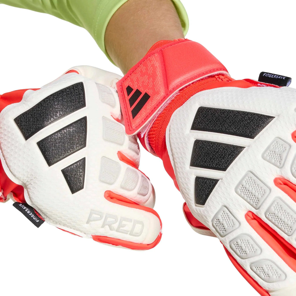 adidas Youth Predator GL Match Fingersave Goalkeeper Gloves