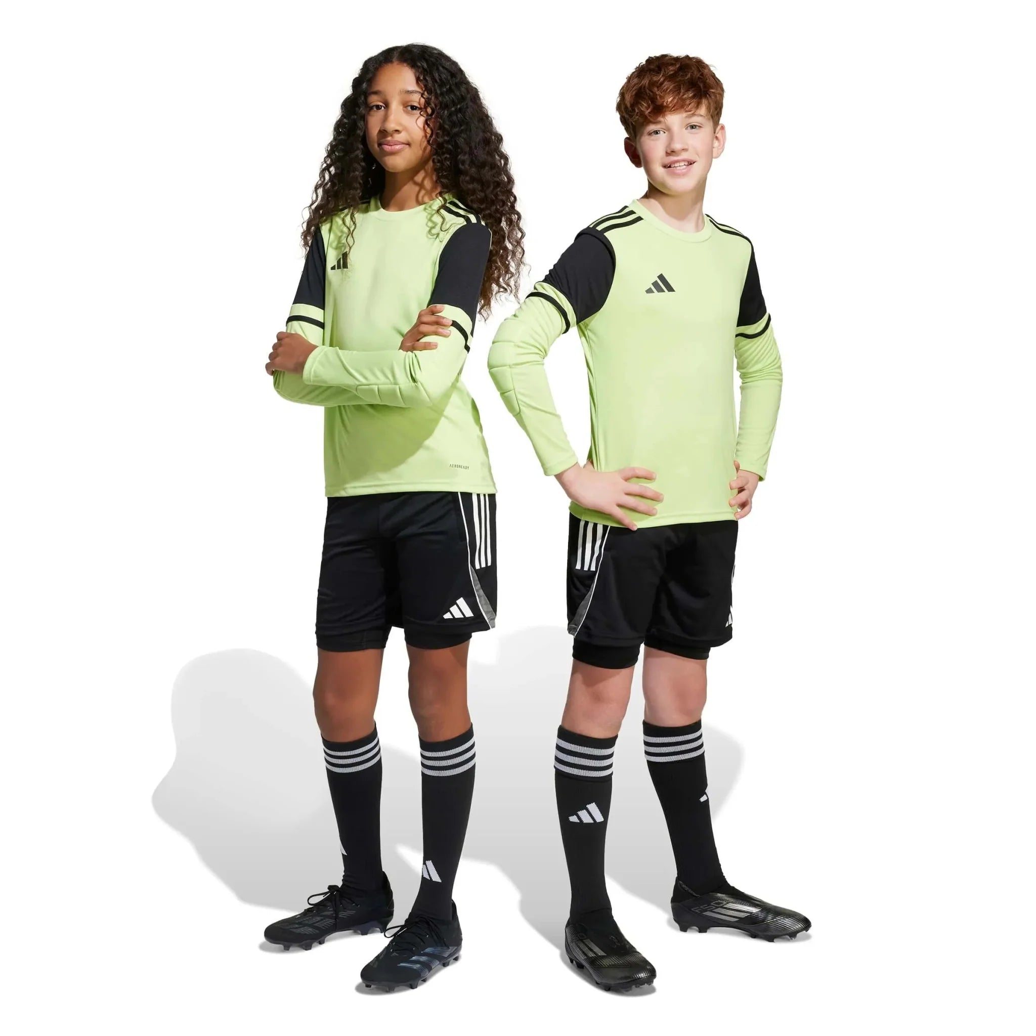 adidas Youth Squadra 25 Goalkeeper Padded Short Leggings