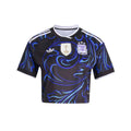 adidas 2026 Argentina Women's Stadium Away Cropped Soccer Jersey
