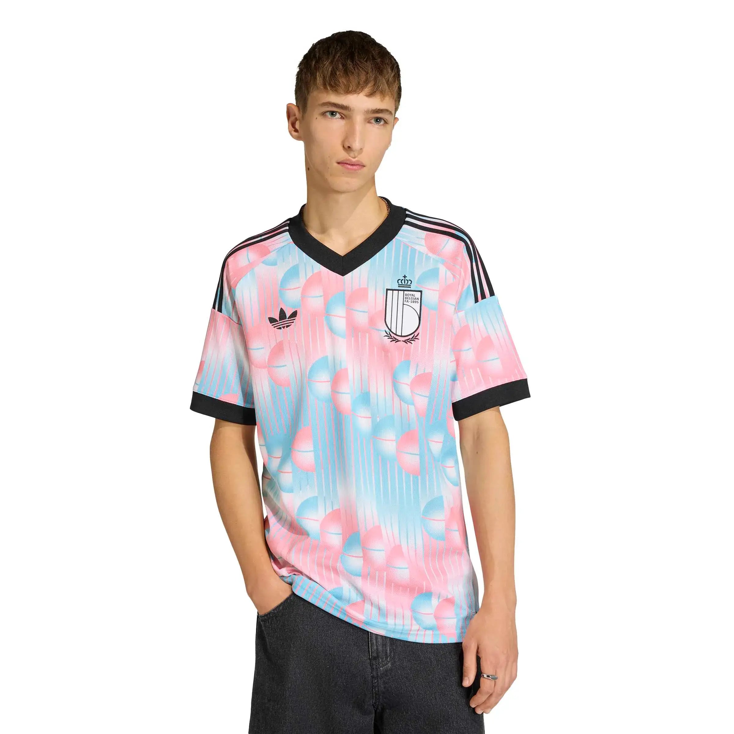 adidas 2026 Belgium Men's Stadium Away Soccer Jersey