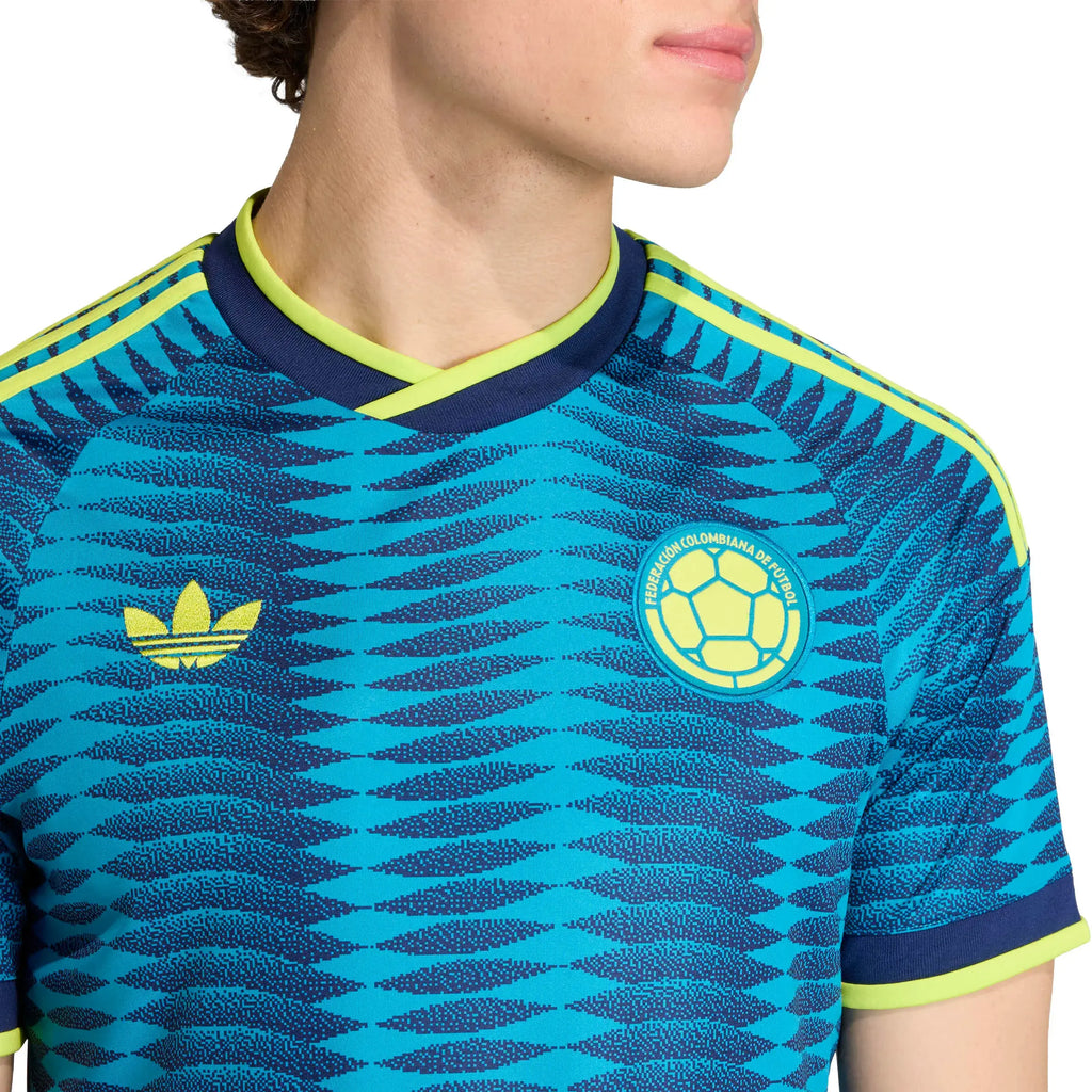 adidas 2026 Colombia Men's Stadium Away Soccer Jersey