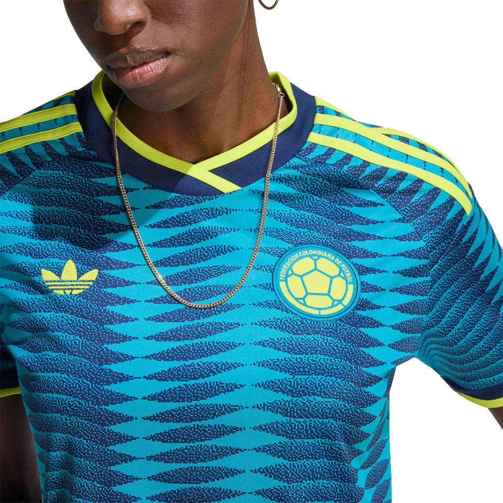 adidas 2026 Colombia Women's Stadium Away Soccer Jersey