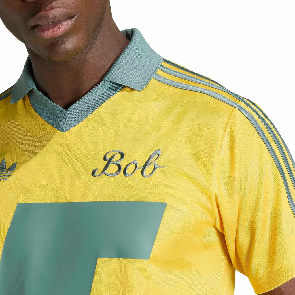adidas 2026 Jamaica Men's Bob Marley Originals Stadium Soccer Jersey