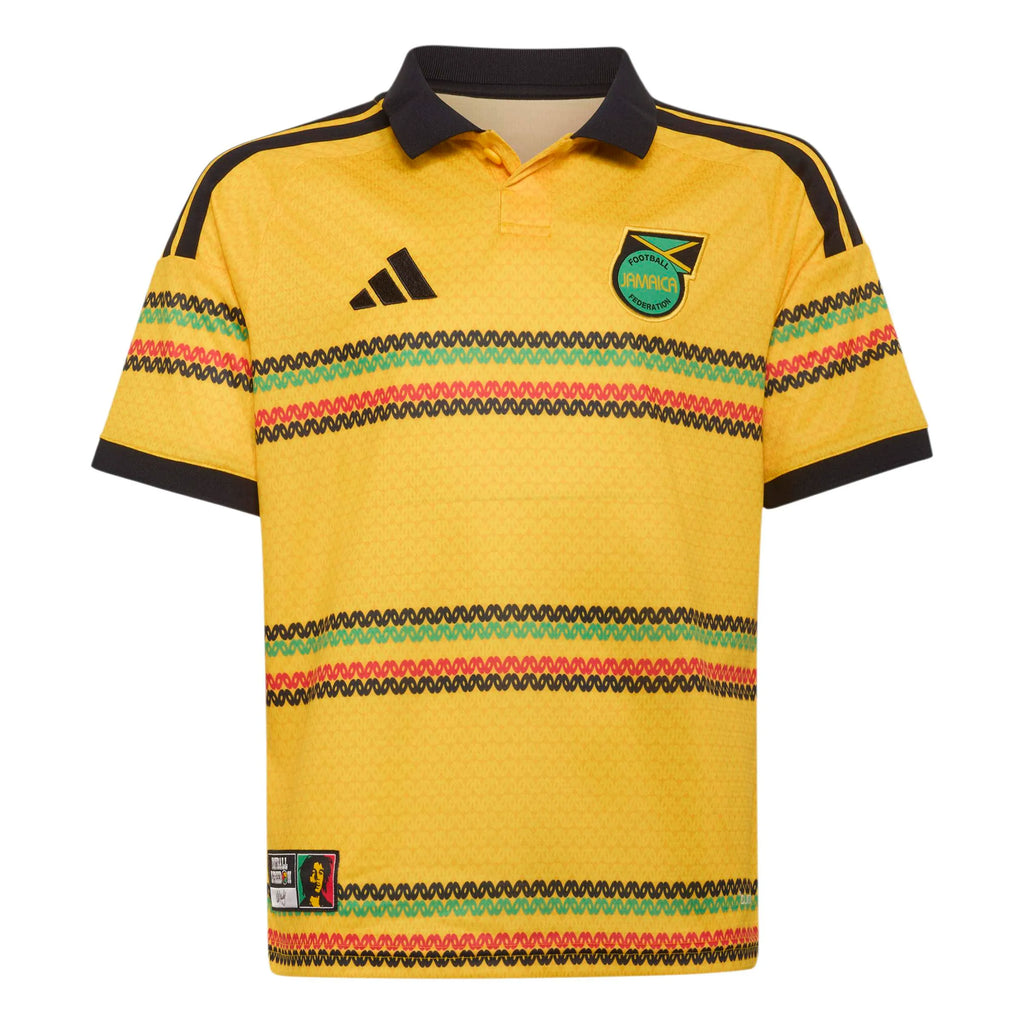 adidas 2026 Jamaica Youth Stadium Home Soccer Jersey
