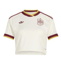 adidas 2026 Spain Women's Stadium Away Cropped Soccer Jersey