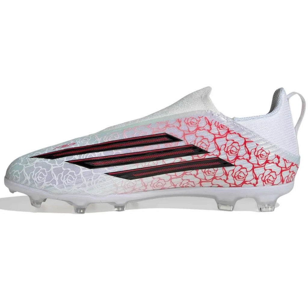 adidas Junior F50 League Laceless Firm/Multi Ground Soccer Cleats - Lamine Yamal Pack (SP26)