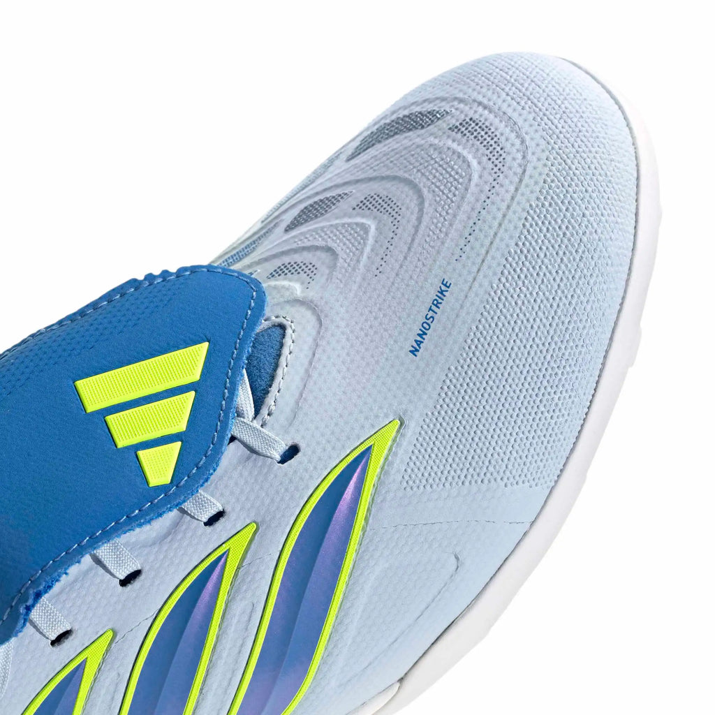 adidas Predator League Fold-Over Tongue Turf Soccer Shoes - Ice Cold Precision Pack (SP26)