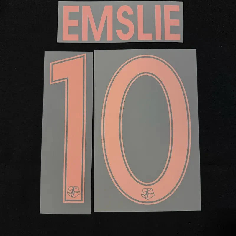 Angel City 2026-Home EMSLIE #10 Official Name Set